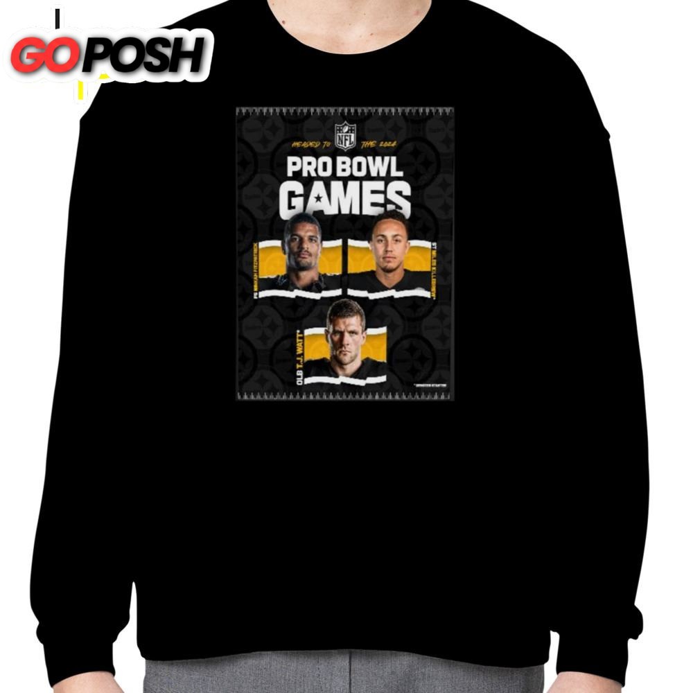 Pittsburgh Steelers Players Selected For AFC 2025 Pro Bowl T-Shirt