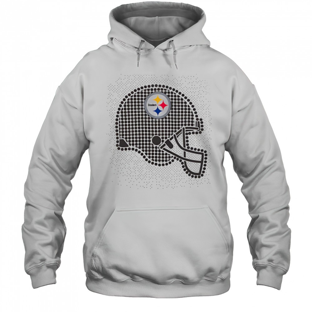 Pittsburgh Steelers polka dots helmet shirt