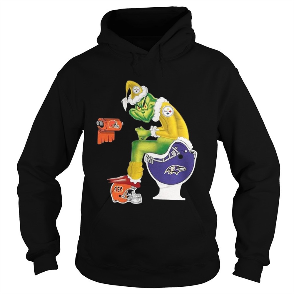 Pittsburgh Steelers Santa toilet shirt