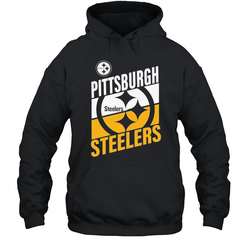 Pittsburgh Steelers Split Slant design shirt