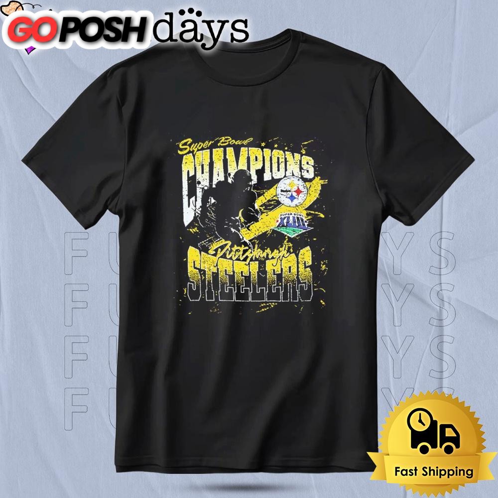 Pittsburgh Steelers Super Bowl Champions Xliii Vintage T Shirt