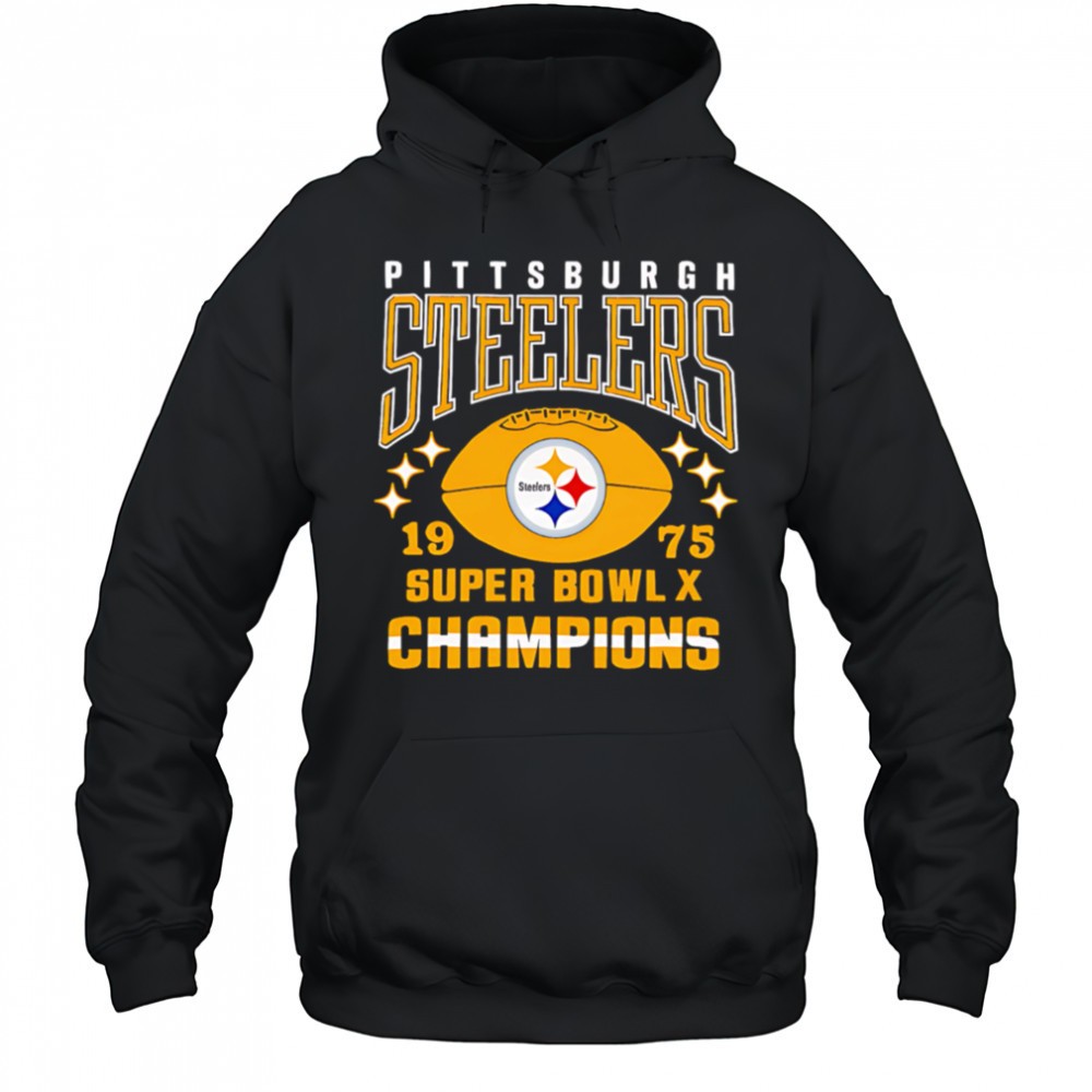 Pittsburgh Steelers Super Bowl X Champions 1975 shirt