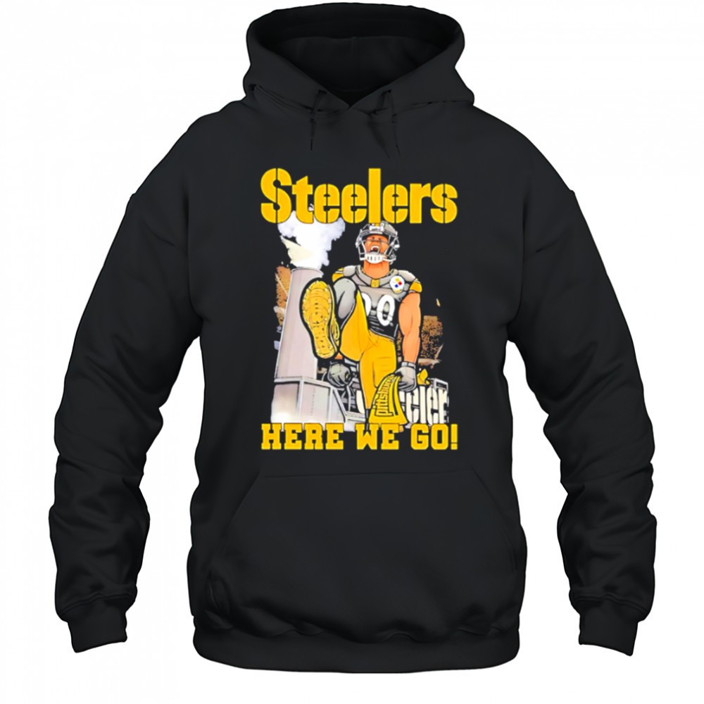 Pittsburgh Steelers T.J. Watt Here We Go shirt