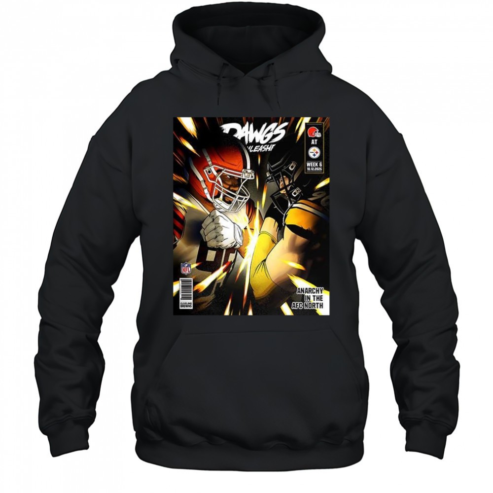 Pittsburgh Steelers vs Cleveland Browns NFL 2025 week 6 graphic shirt