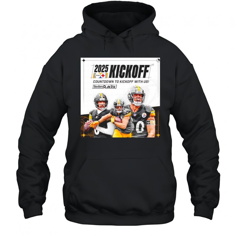 Pittsburgh Steelers vs New York Jets 2025 NFL kickoff game shirt