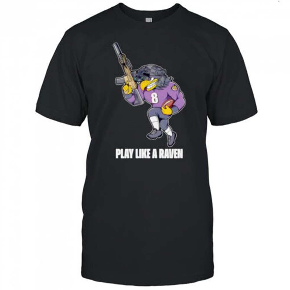 play-like-a-raven-baltimore-ravens-military-raven-shirt-res1mun6 Play Like A Raven Baltimore Ravens Military Raven shirt