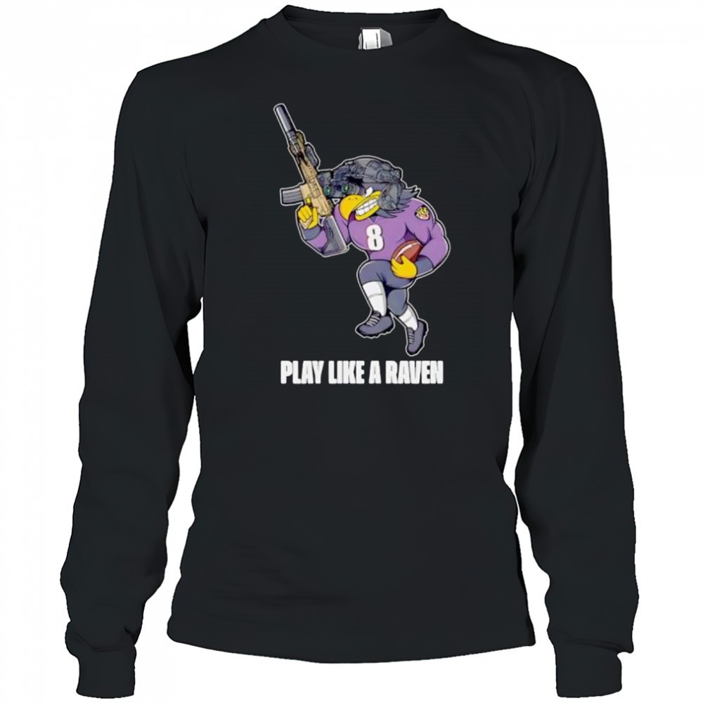 play-like-a-raven-baltimore-ravens-military-raven-shirt-res1mun6 Play Like A Raven Baltimore Ravens Military Raven shirt