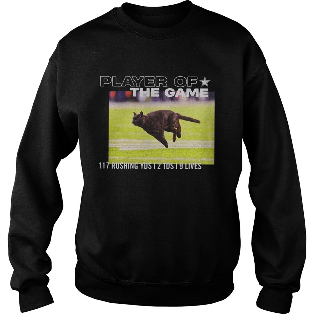 Players Of The Game Black Cat 117 Rushing YDS 12 TDS 19 Lives shirt