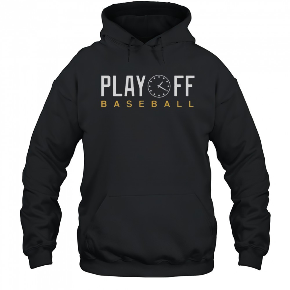Playoff Baseball Clock T-Shirt