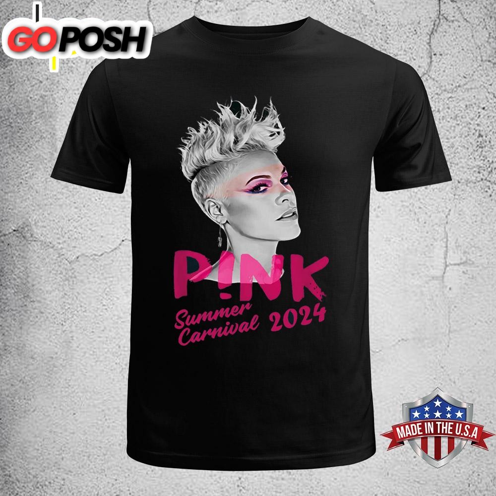 P!nk Pink Singer Summer Carnival 2024 Tour Unisex T-Shirt