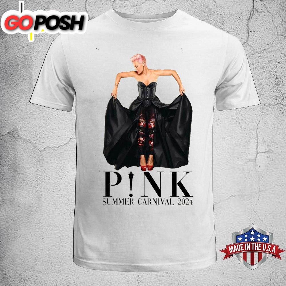 P!nk Pink Singer Summer Carnival 2025 Tour Unisex T-Shirt
