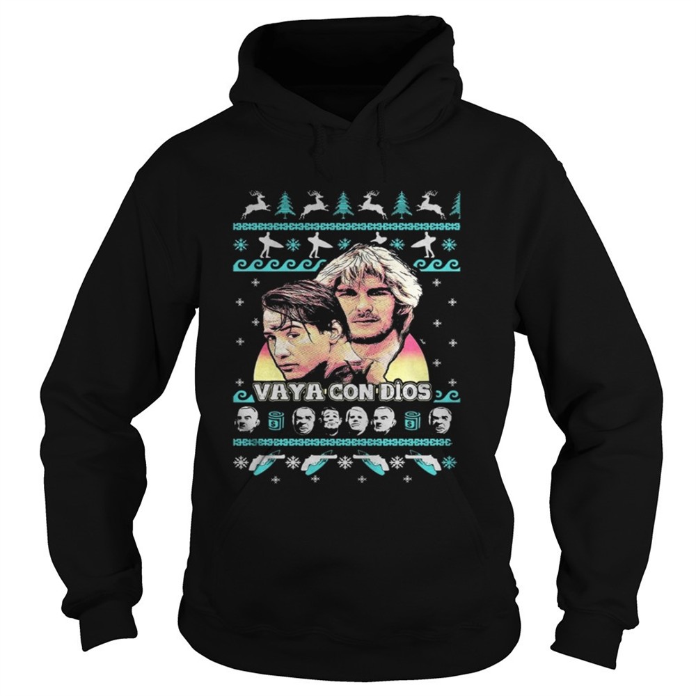 Point Break Vaya Con Dios Christmas sweater