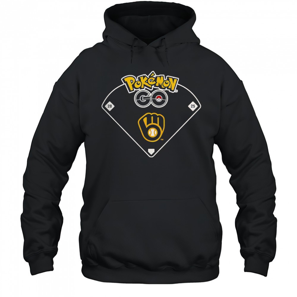 Pokemon Go MLB Milwaukee Brewers T-Shirt