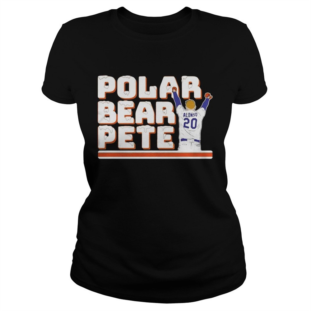 Polar Bear Pete Alonso shirt