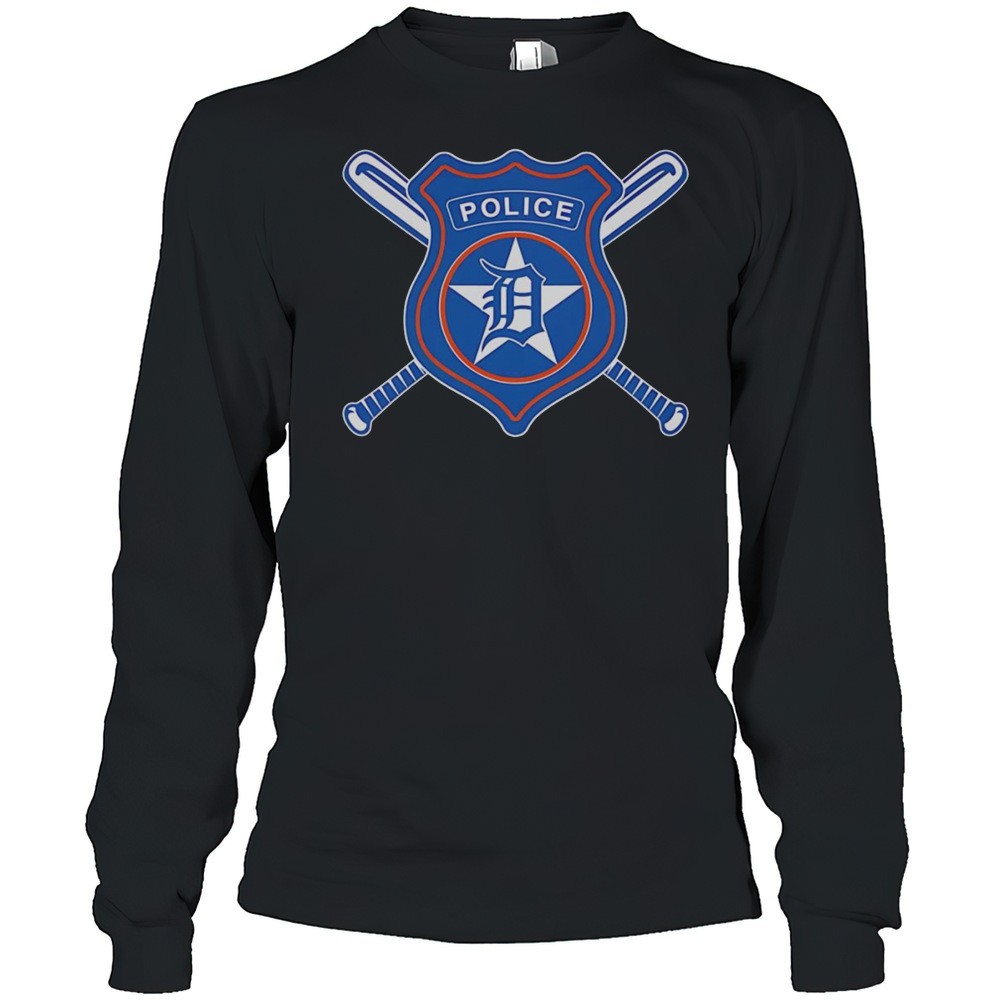 police-badges-detroit-tigers-baseball-shirt-y9zq6vll Police Badges Detroit Tigers Baseball Shirt