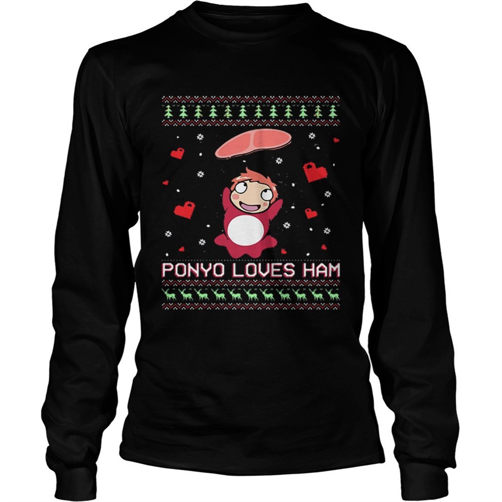 ponyo-loves-ham-ugly-christmas-shirt-ar85adak Ponyo loves ham ugly Christmas shirt
