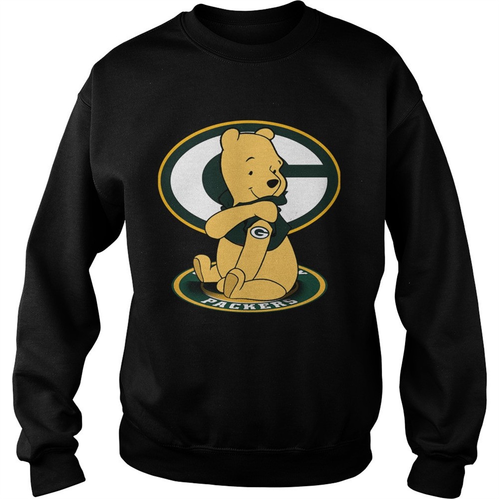 Pooh Green Bay Packers Tattoo shirt