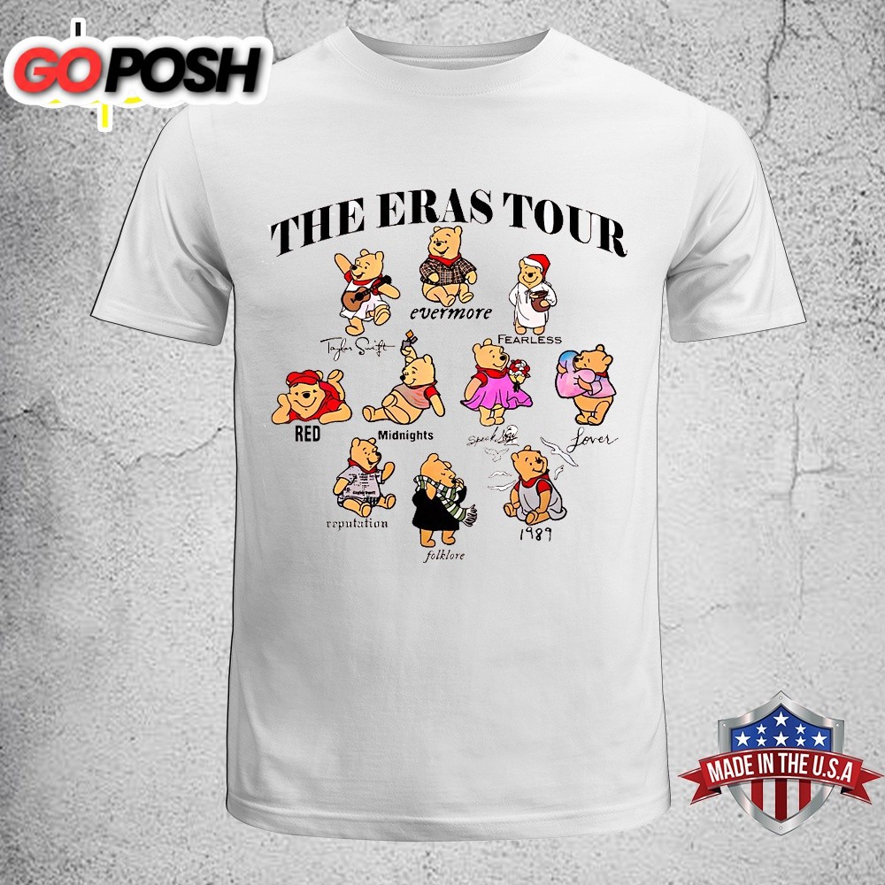 Pooh Taylor Swift The Eras Tour Disney Winnie The Pooh Unisex T-Shirt