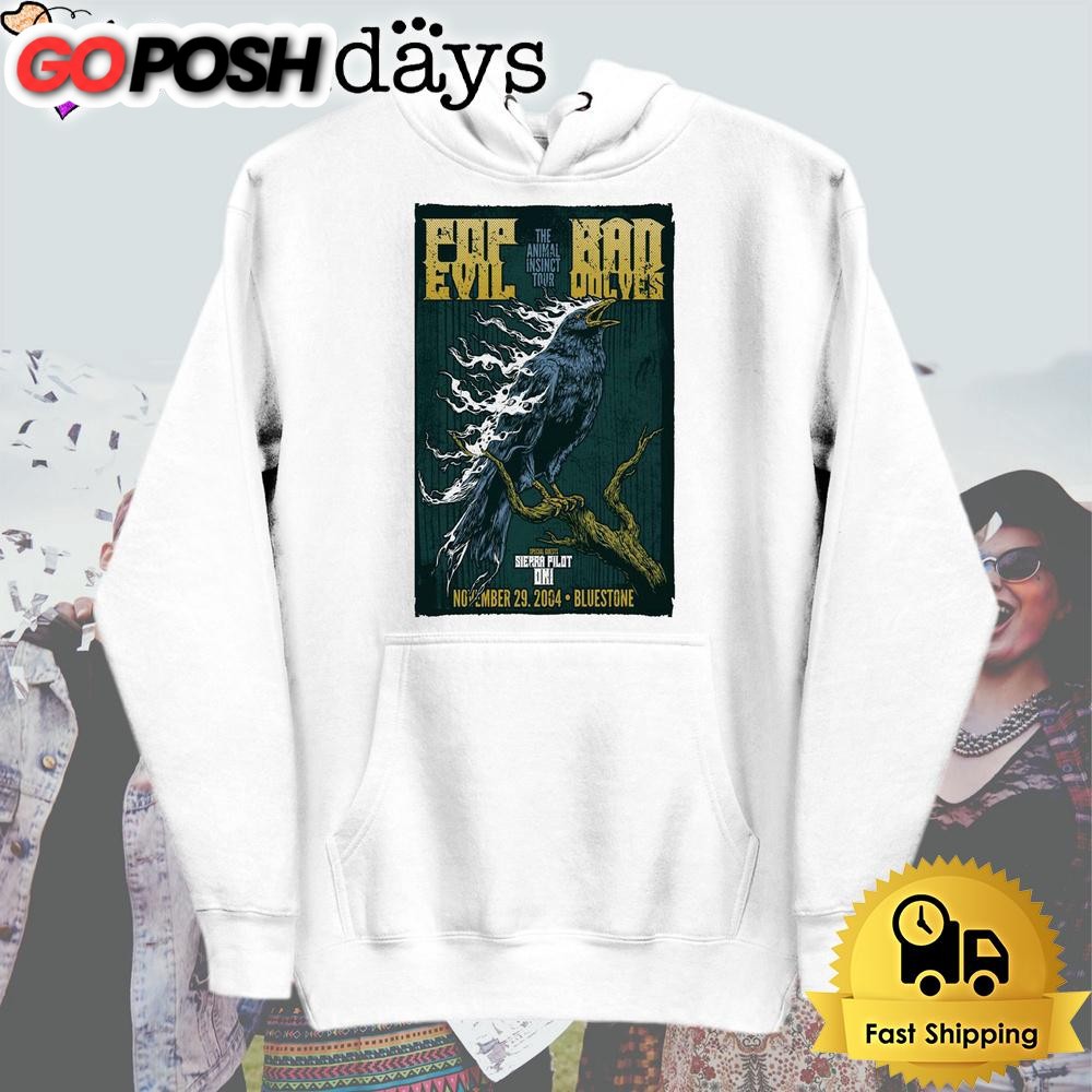 pop-evil-and-bad-wolves-tour-at-the-animal-insinct-in-columbus-oh-on-nov-29-202-i2ydngco Pop Evil And Bad Wolves Tour At The Animal Insinct In Columbus, OH On Nov 29 2024 T Shirt