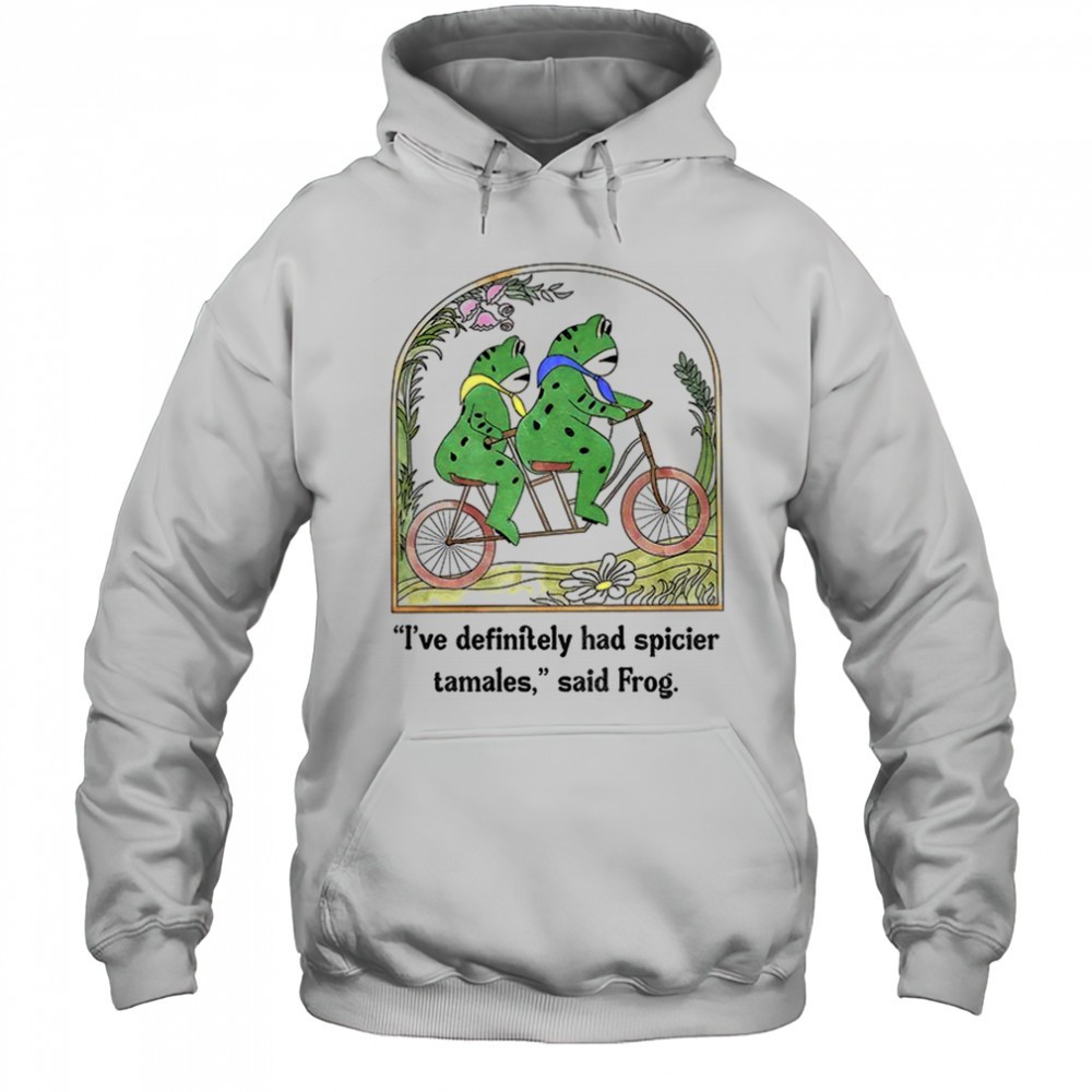 Portland frog Ive definitely had spicier tamales said frog vintage shirt