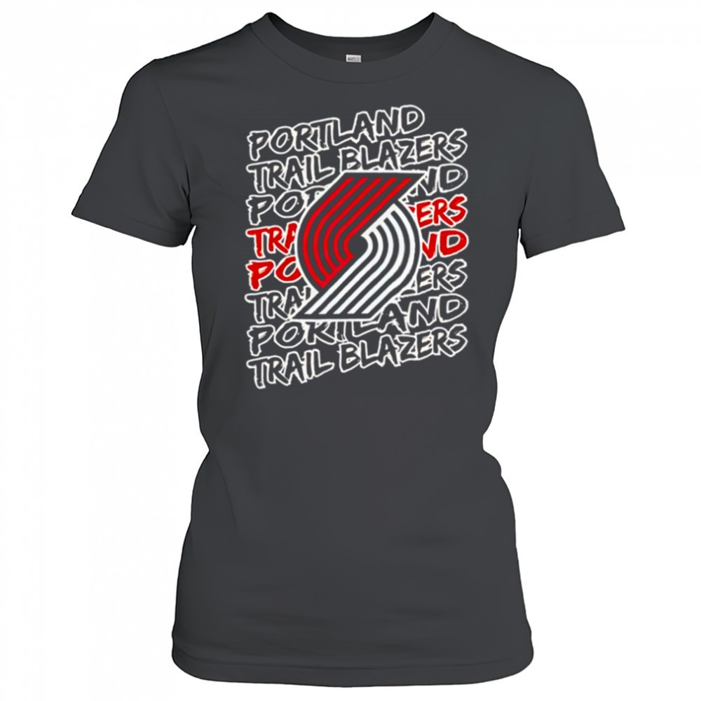 portland-trail-blazers-nba-logo-repeat-shirt-r55pddkd Portland Trail Blazers NBA logo repeat shirt