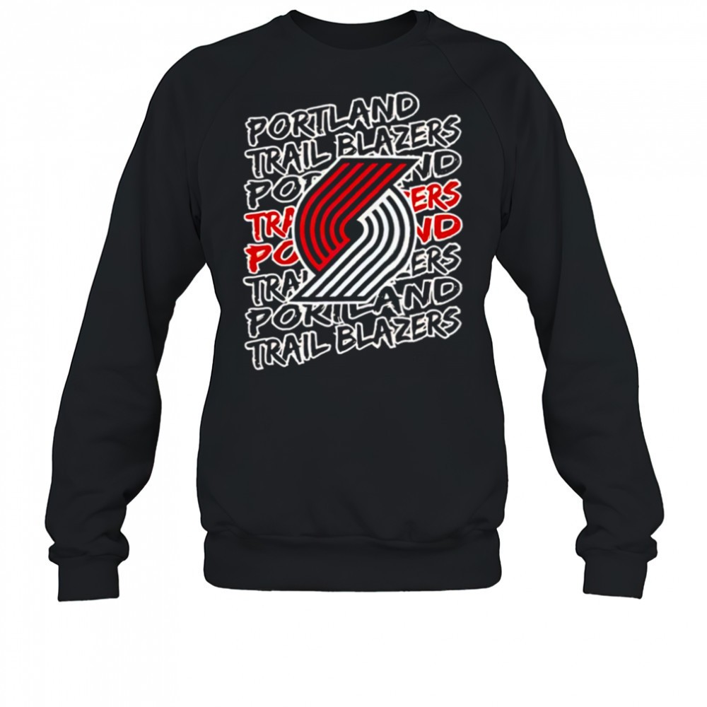portland-trail-blazers-nba-logo-repeat-shirt-r55pddkd Portland Trail Blazers NBA logo repeat shirt
