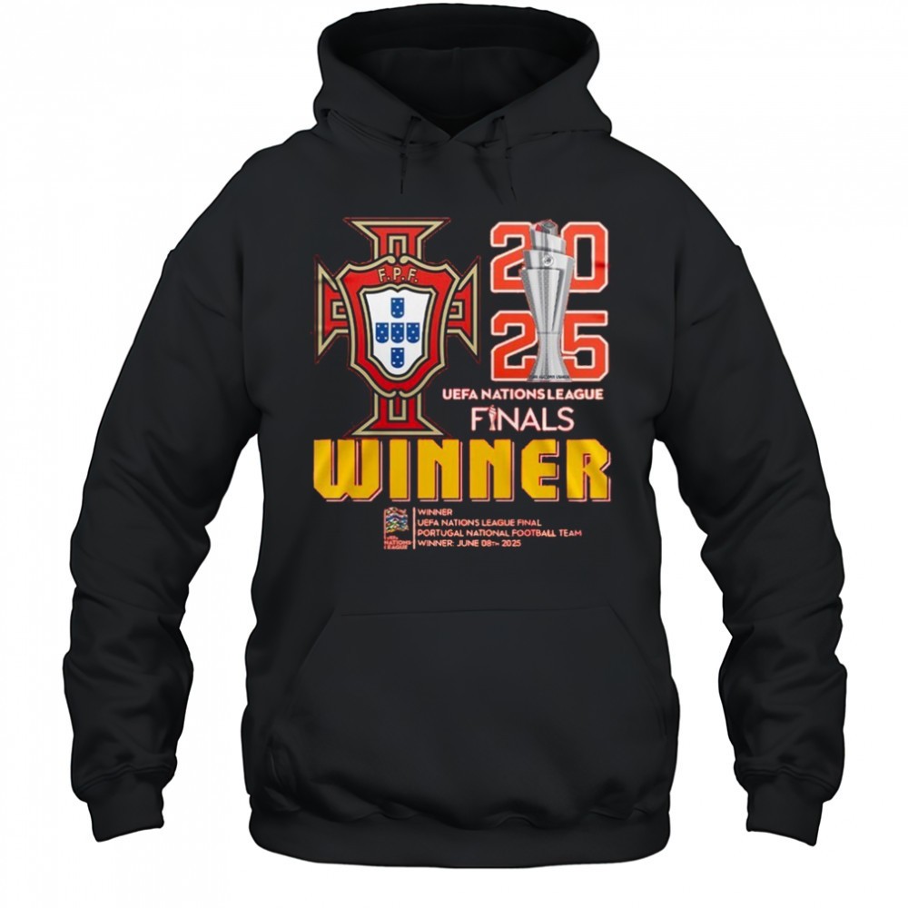 Portugal 2025 Nations League Final Winners Shirt