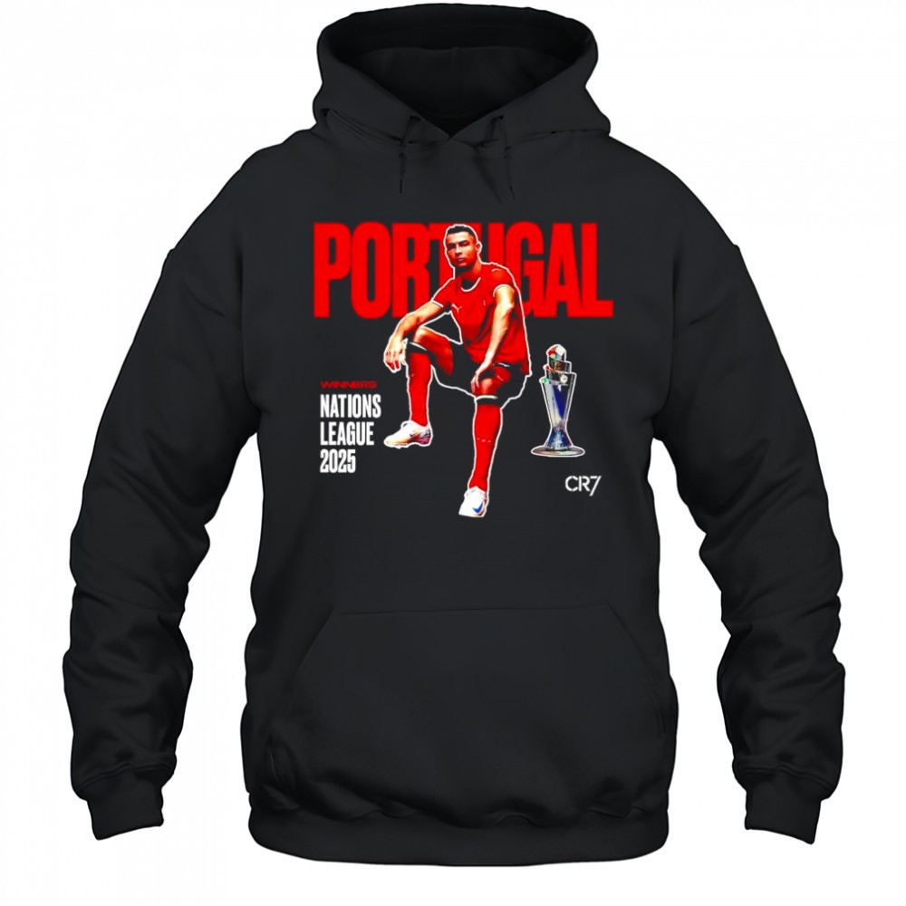 Portugal winners Nations League 2025 Cristiano Ronaldo shirt