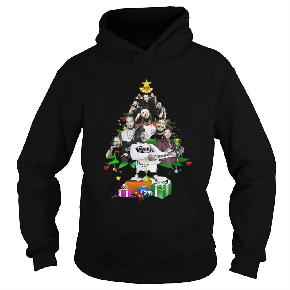 Post Malone Christmas Tree sweatshirt