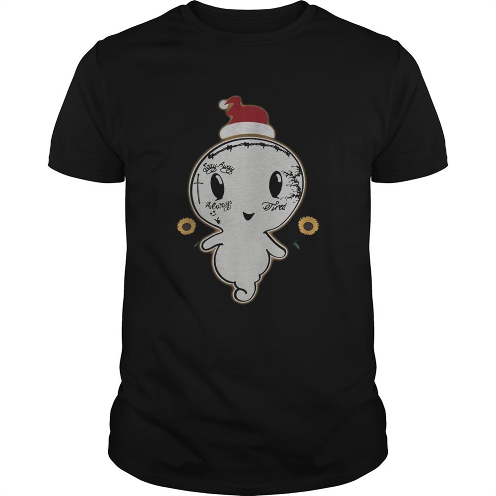 post-malone-ghost-boo-sunflower-santa-christmas-shirt-q66nx4xn Post Malone ghost boo Sunflower Santa Christmas shirt