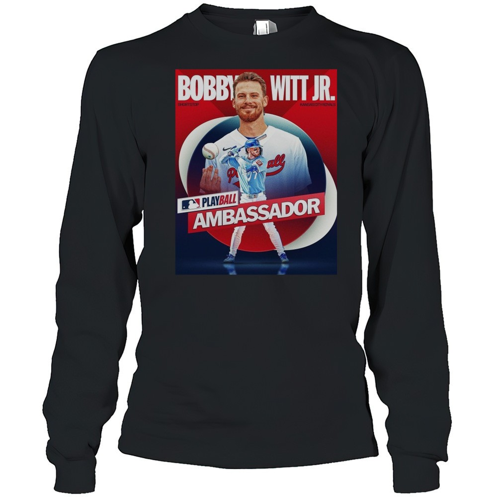 poster-bobby-witt-jr-kansas-city-royals-mlb-baseball-playball-ambassador-shorts-rbpuuenn Poster Bobby Witt Jr. Kansas City Royals MLB Baseball Playball Ambassador Shortstop T-shirt