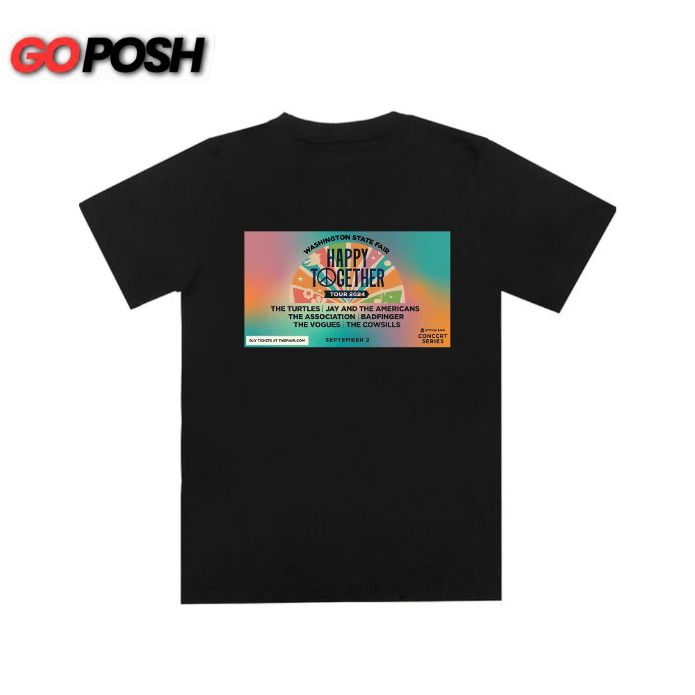Poster Happy Together Tour 2025 T-shirt