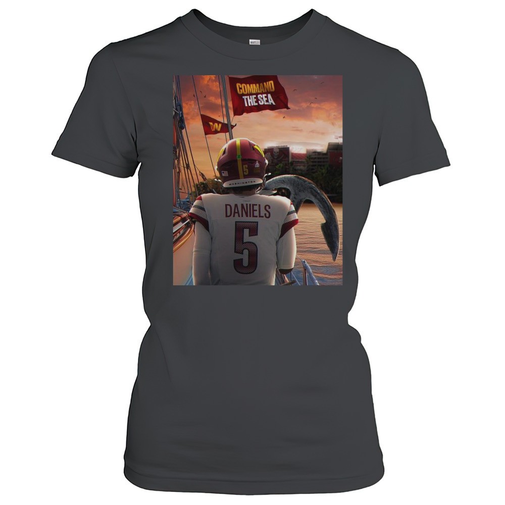 poster-jayden-daniels-washington-commanders-vs-tampa-bay-buccaneers-command-the-42u10wcr Poster Jayden Daniels Washington Commanders Vs Tampa Bay Buccaneers Command The Sea T-shirt