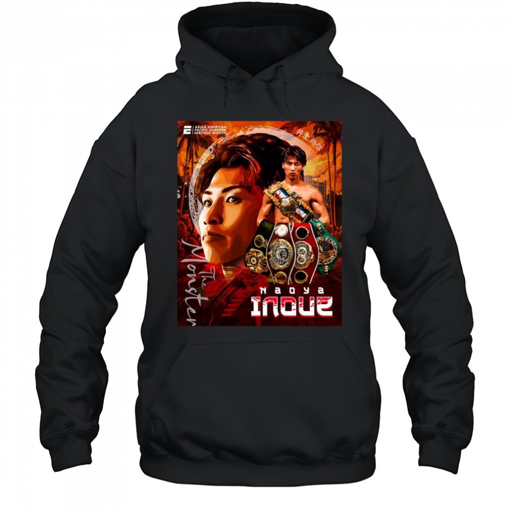 Poster Naoya Inoue The Monster Asian American Pacific Islander Heritage Month Art t-shirt