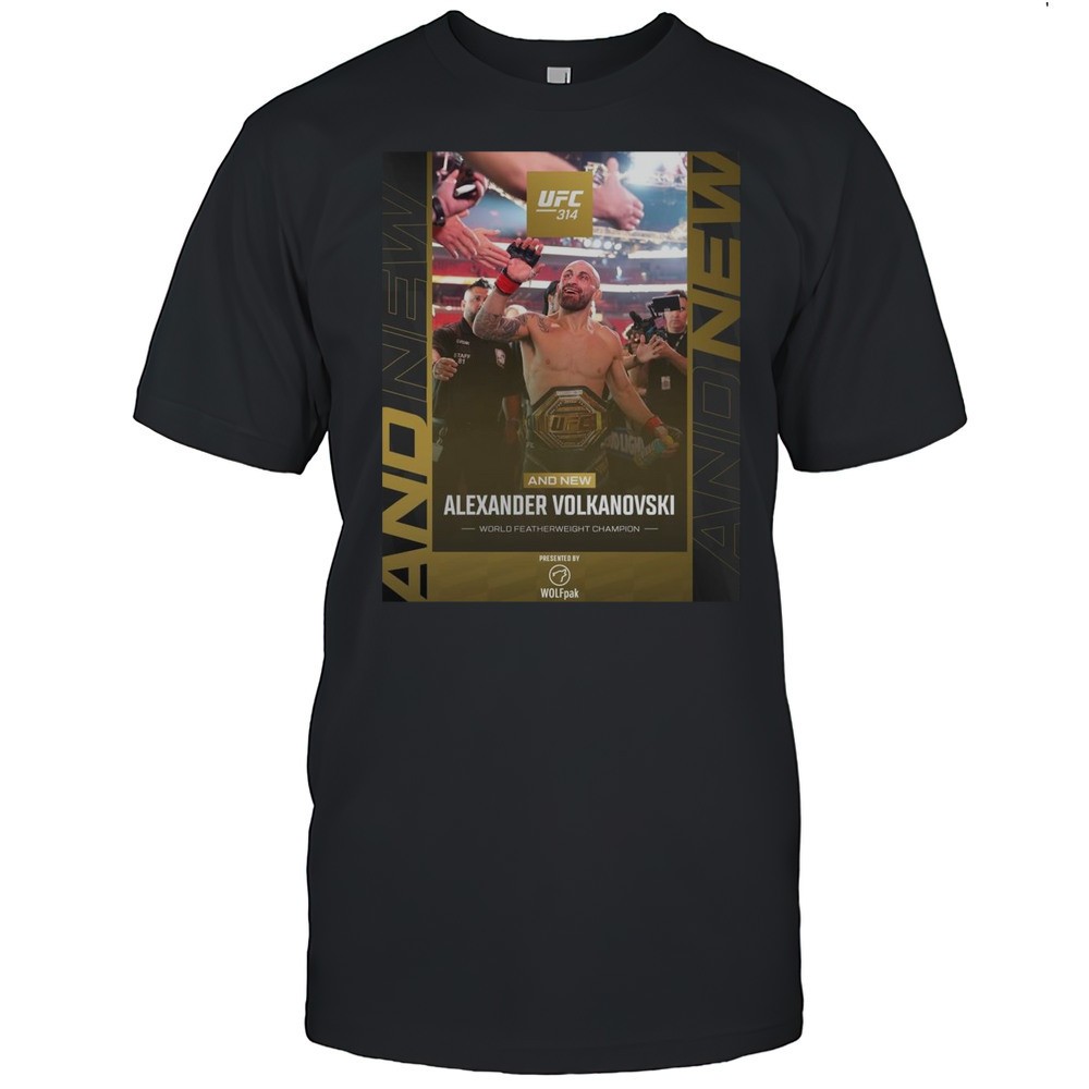poster-ufc-314-and-new-alexander-volkanovski-world-featherweight-champion-2025-t-wxz8gnqk Poster UFC 314 And New Alexander Volkanovski World Featherweight Champion 2025 T-shirt