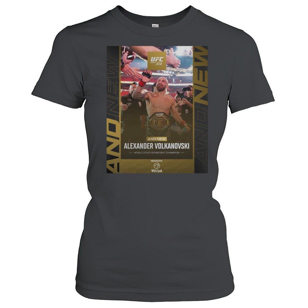 poster-ufc-314-and-new-alexander-volkanovski-world-featherweight-champion-2025-t-wxz8gnqk Poster UFC 314 And New Alexander Volkanovski World Featherweight Champion 2025 T-shirt