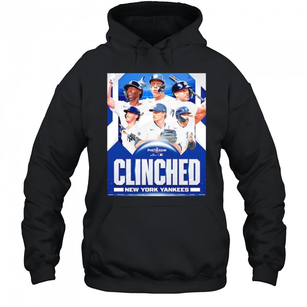 Postseason 2025 Clinched New York Yankees poster shirt
