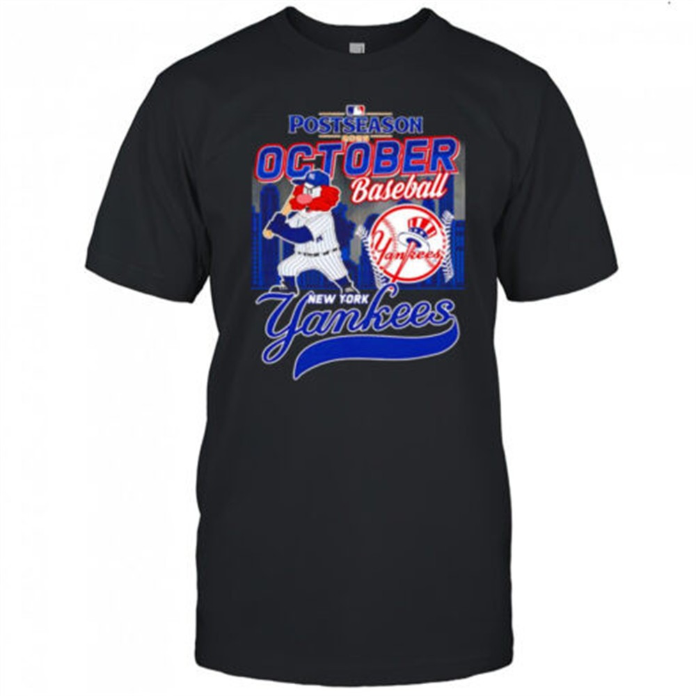 postseason-2025-october-baseball-new-york-yankees-mascot-shirt-rcb644vn Postseason 2025 October baseball New York Yankees mascot shirt