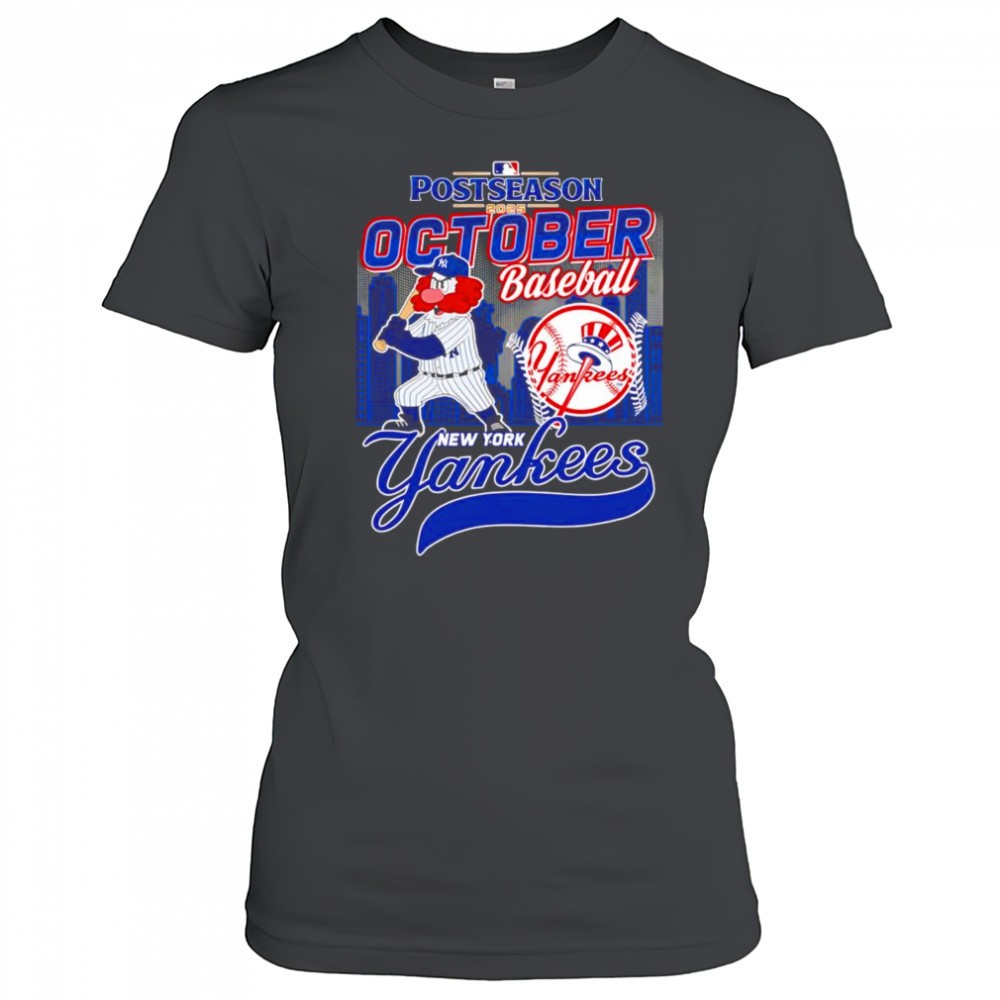 postseason-2025-october-baseball-new-york-yankees-mascot-shirt-rcb644vn Postseason 2025 October baseball New York Yankees mascot shirt