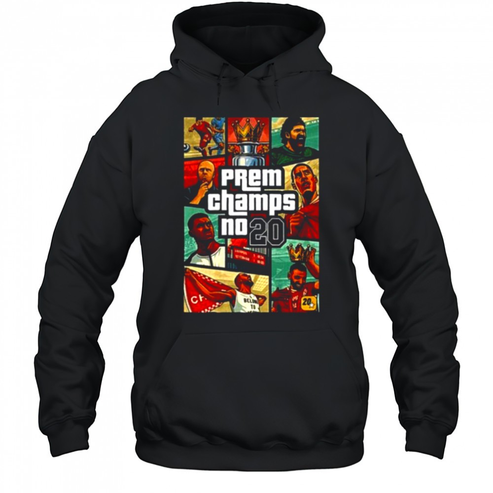 Prem Champs No 20 GTA style shirt