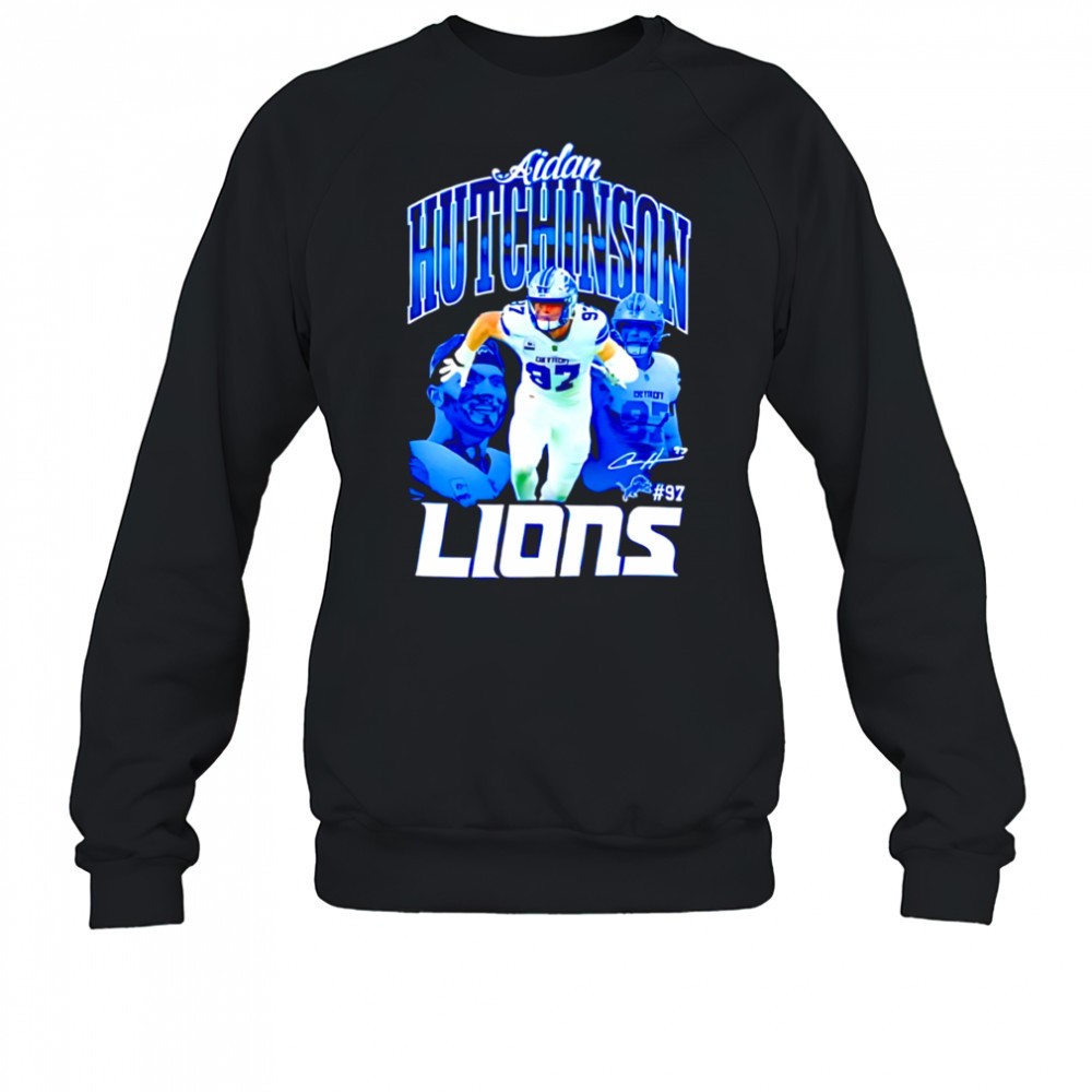 premium-aidan-hutchinson-97-detroit-lions-football-player-signature-shirt-6k0dg9ny Premium Aidan hutchinson #97 detroit lions Football player signature shirt