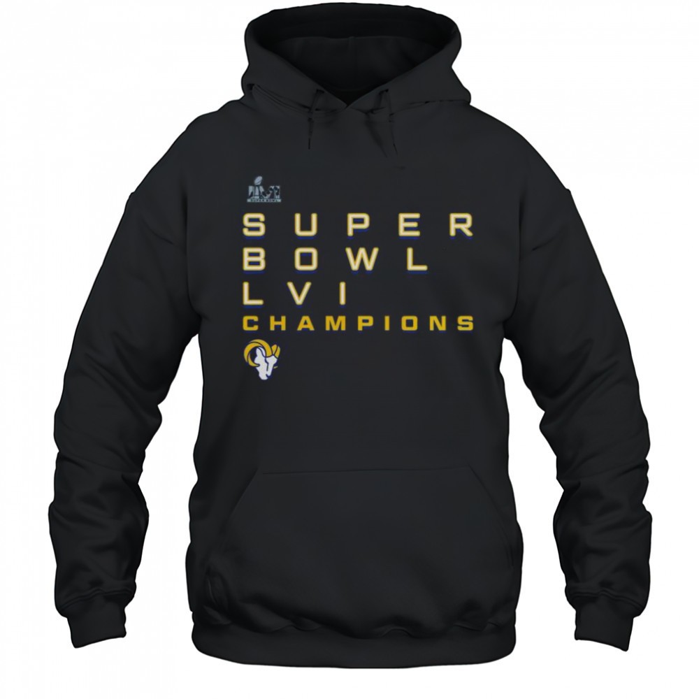 Premium Los Angeles Rams Super Bowl LVI Champions T-Shirt