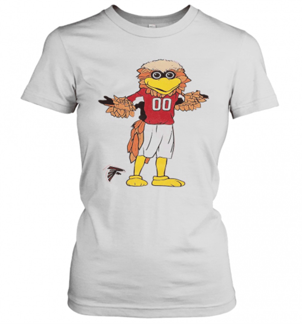 preschool-atlanta-falcons-red-standing-mascot-t-shirt-t9xoy0r4 Preschool Atlanta Falcons Red Standing Mascot T-Shirt