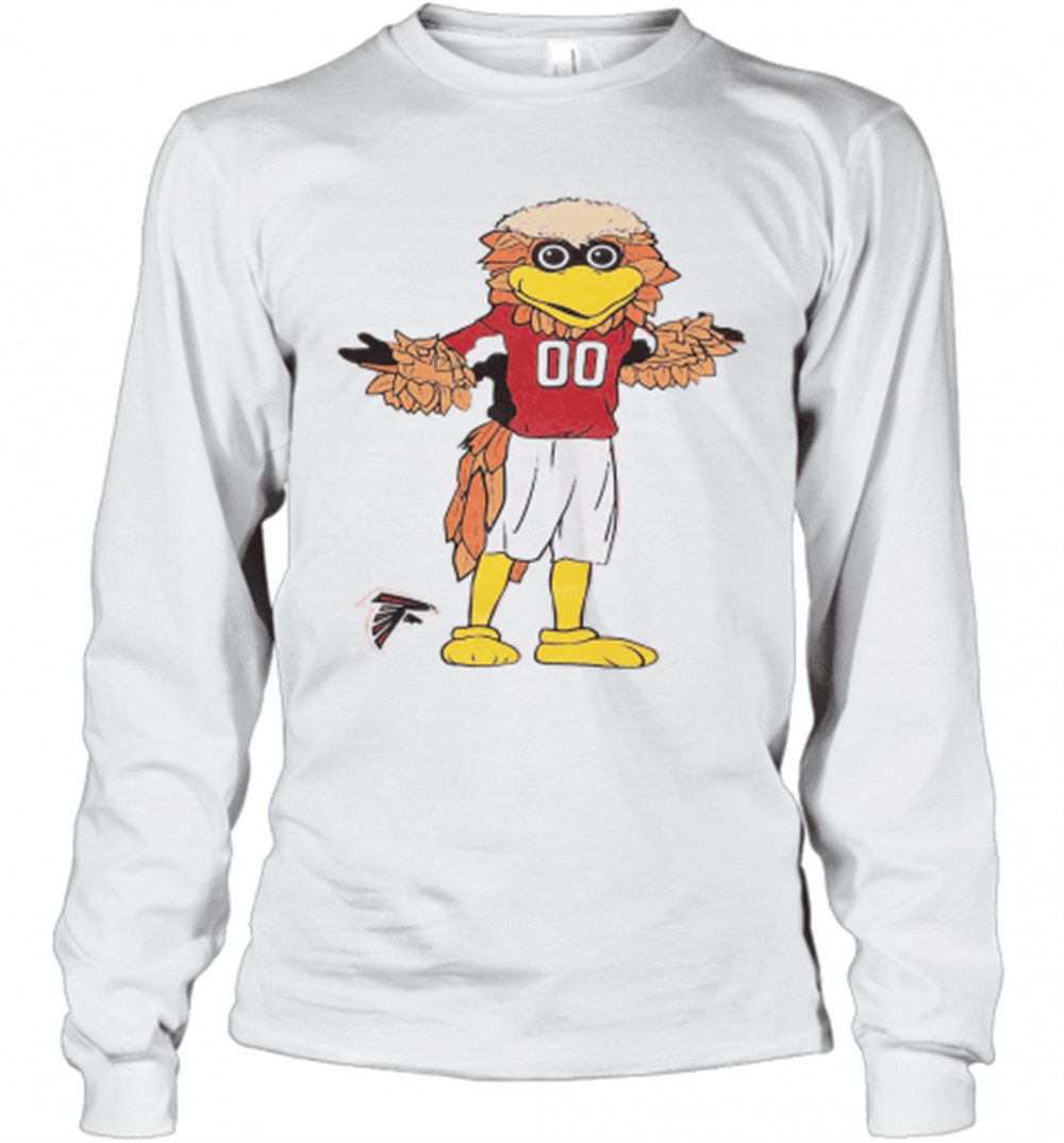 preschool-atlanta-falcons-red-standing-mascot-t-shirt-t9xoy0r4 Preschool Atlanta Falcons Red Standing Mascot T-Shirt