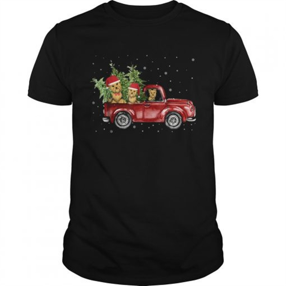 pretty-yorkie-dog-pickup-truck-christmas-shirt-q9kirnb1 Pretty Yorkie Dog Pickup Truck Christmas shirt
