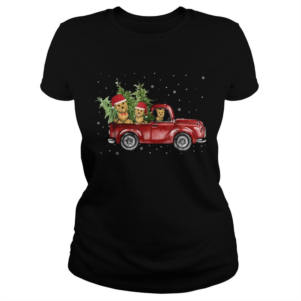 pretty-yorkie-dog-pickup-truck-christmas-shirt-q9kirnb1 Pretty Yorkie Dog Pickup Truck Christmas shirt