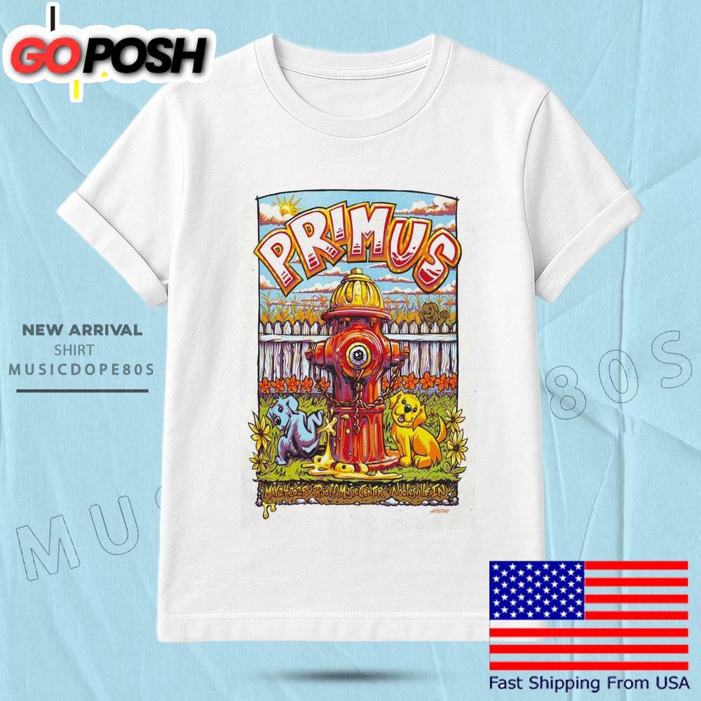 Primus At Ruoff Music Center In Noblesville T Shirt