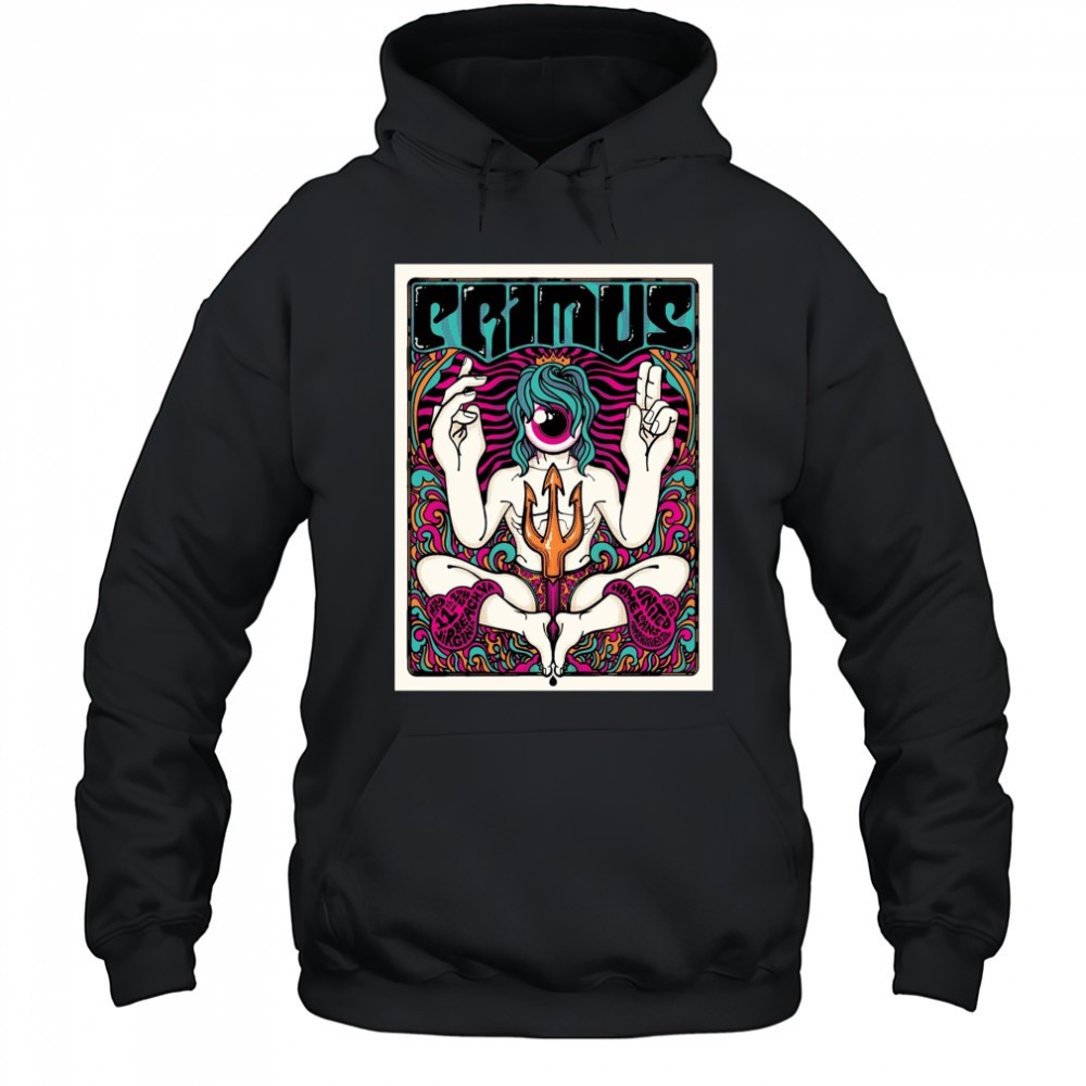 Primus May 11th 2025 2025 Veterans United Home Loans Amphitheater Virginia Beach t-shirt