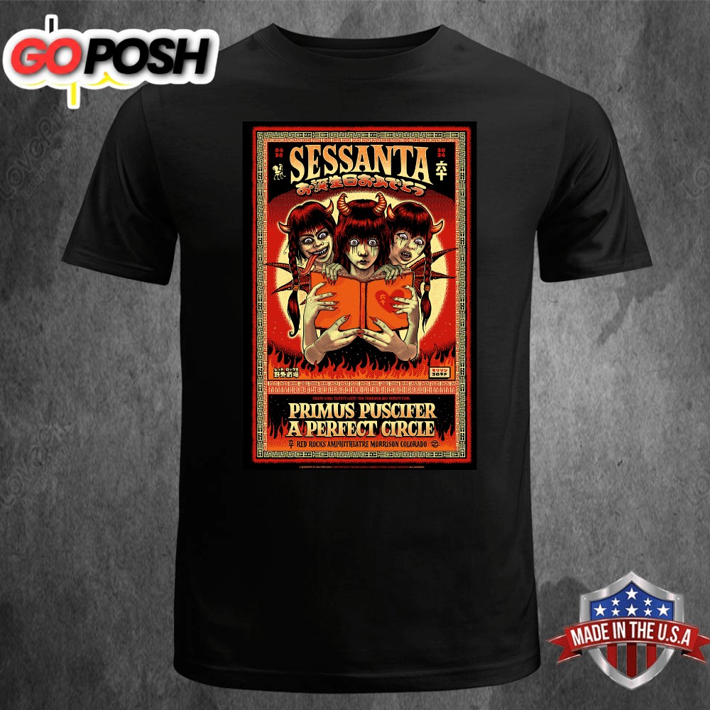Primus & Puscifer & A Perfect Circle Tour April 26, 2025 Shirt Unisex