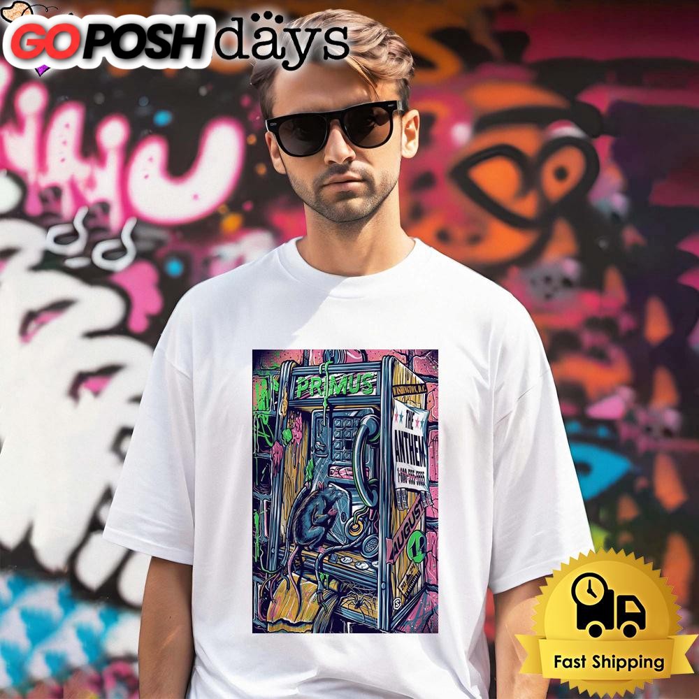 Primus Tour On August 14 2024 The Anthem In Washington DC Unisex T-Shirt